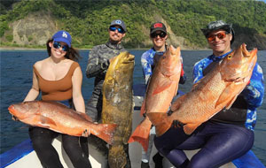 Julie Higgs Spearfishing