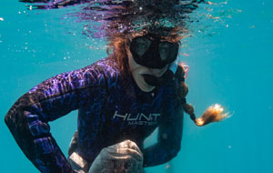 Julie Higgs Spearfishing