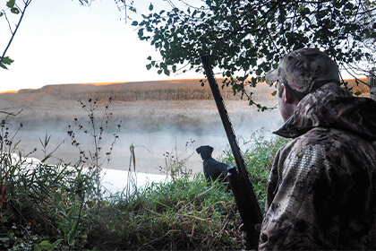 Slow hunts can create negative behaviors for inexperienced duck dogs. (Tony J. Peterson photo)
