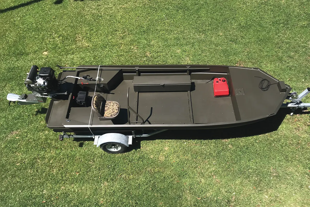 American 12 Jon Boat Ultimate Package