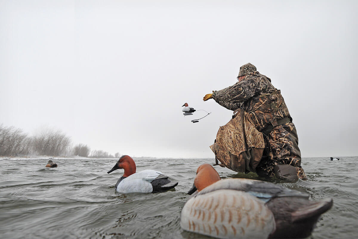 The Complete Guide to Diver Duck Hunting: Part 2 - Building the Decoy Spread