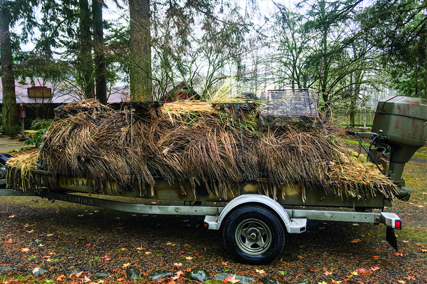 How to Build a Stealthy Duck Boat Blind - Wildfowl