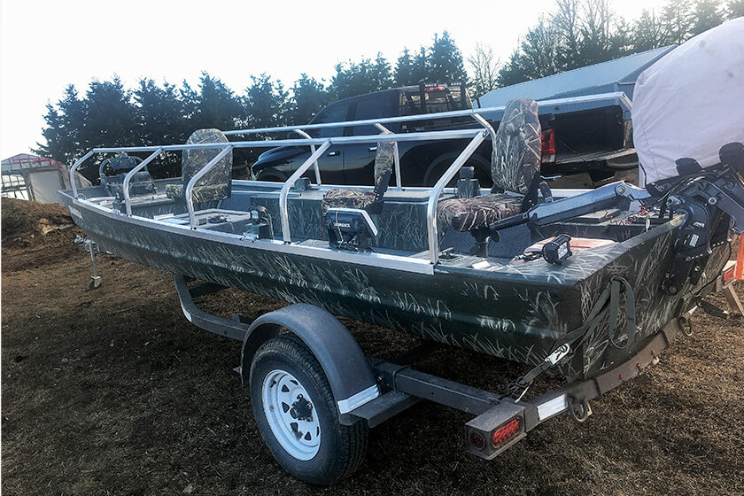 pop up duck boat blind