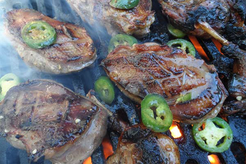 Jalapeno Grilled Duck