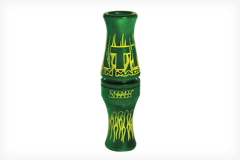 Zink Calls ATM Green Machine duck call