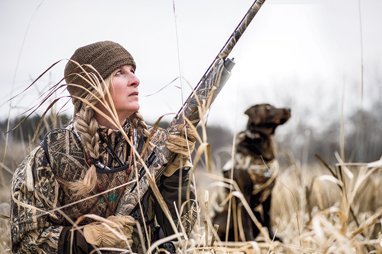 Women Duck Hunting