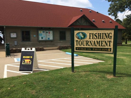 Fishing Tournament Weigh-in Pavilion