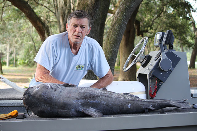 Florida Man Catches State-Record Blue Cat During Tournament