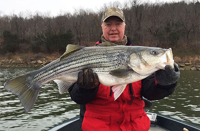 striper fishing safetay in cold water