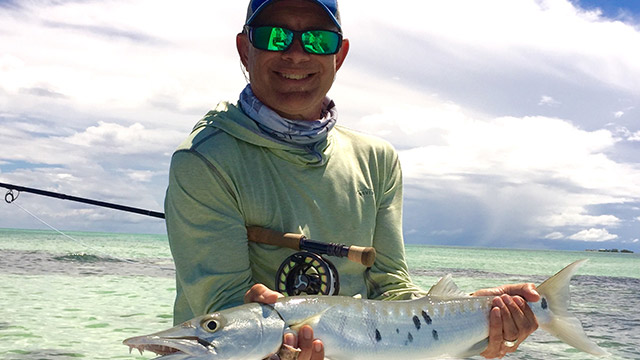 Flats Fishing for Barracuda